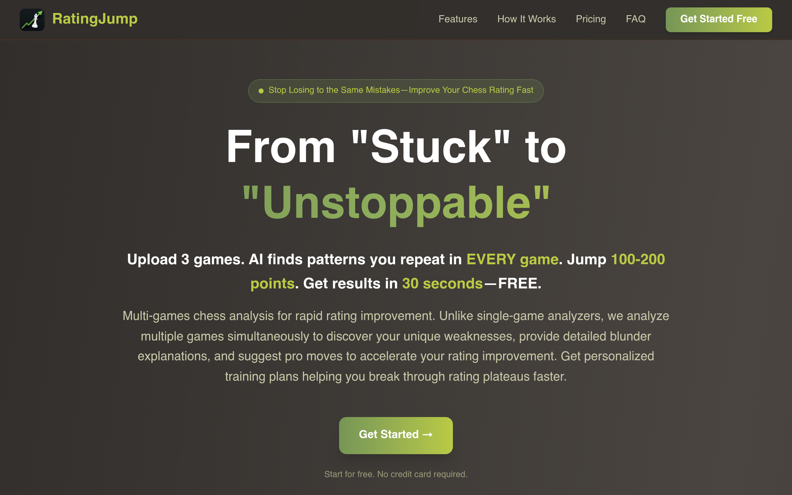 RatingJump website screenshot
